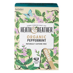 Heath & Heather ორგანული ბაღის პიტნის ჩაი, 20 პაკეტი