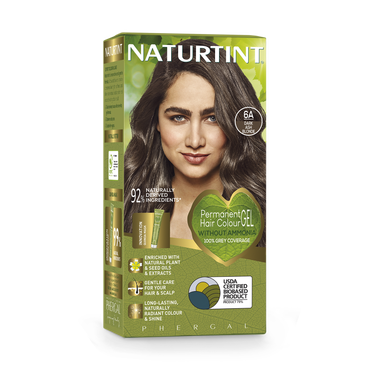 Naturtint თმის საღებავი  6A მუქი ფერფლისფერი ქერა, 170მლ