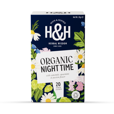 Heath & Heather ნატურალური ჩაი მშვიდი ძილისთვის, 20 პაკეტი