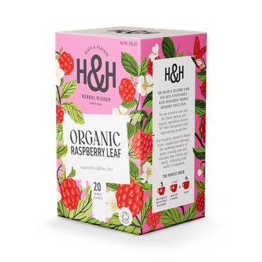 Heath & Heather ორგანული ჟოლოს ჩაი, 20 პაკეტი