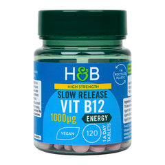 Holland & Barrett დროში ხსნადი ვიტამინი B12 1000 მკგ, 120 ტაბლეტი