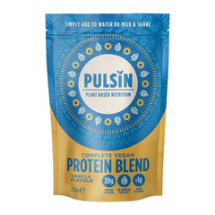 Pulsin ვეგანური პროტეინის ფხვნილი ნატურალური ვანილის არომატით, 250 გრ