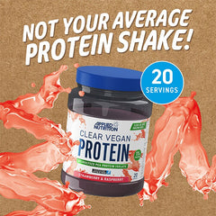 Applied Nutrition ვეგანური პროტეინი მარწყვის და კენკრის არომატით, 425 გრ