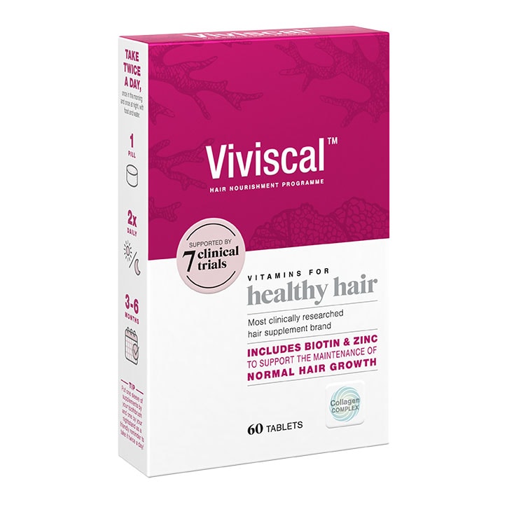Viviscal ჯანსაღი თმის ვიტამინები, 60 ტაბლეტი