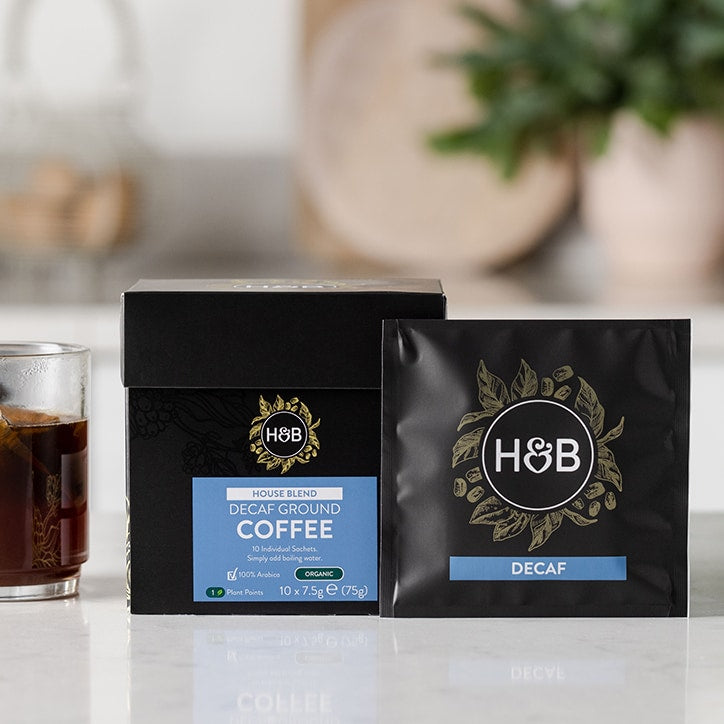 Holland & Barrett უკოფეინო ყავა, 10 პაკეტი