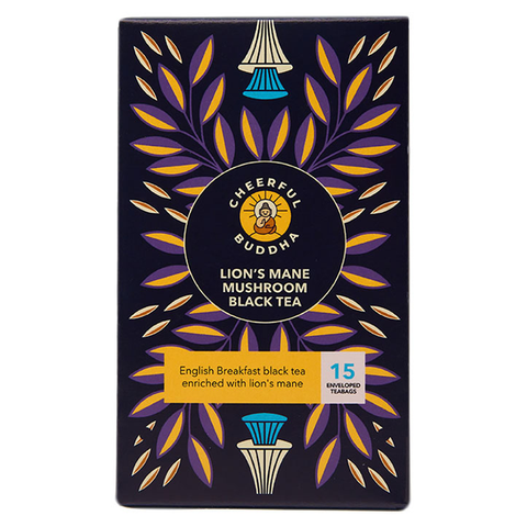 Cheerful Buddha ლაინს მენი შავი ჩაი, 15 პაკეტი