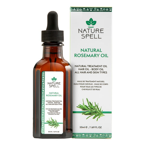 Nature Spell როზმარინის ზეთი თმის და კანისთვის, 50 მლ