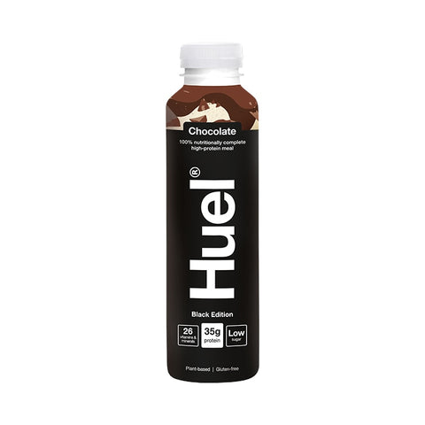 Huel Black 100% ნატურალური საკვების ჩამანაცვლებელი შოკოლადის არომატით, 500 მლ