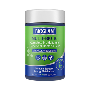 Bioglan მულტიბიოტიკები, 30 კაფსულა
