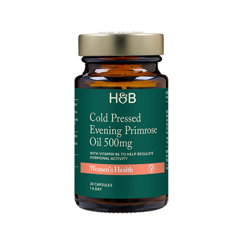 Holland & Barrett საღამოს ფურისულას ზეთი 500 მგ, 30 კაფსულა