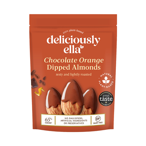 Deliciously Ella შოკოლადშია მოვლებული ნუში,  81 გრ