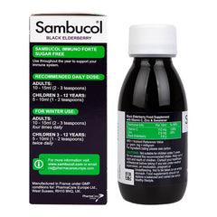 Sambucol „იმუნო ფორტე“ შაქრის გარეშე, 120 მლ