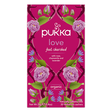 Pukka სიყვარულის ჩაი, 20 პაკეტი