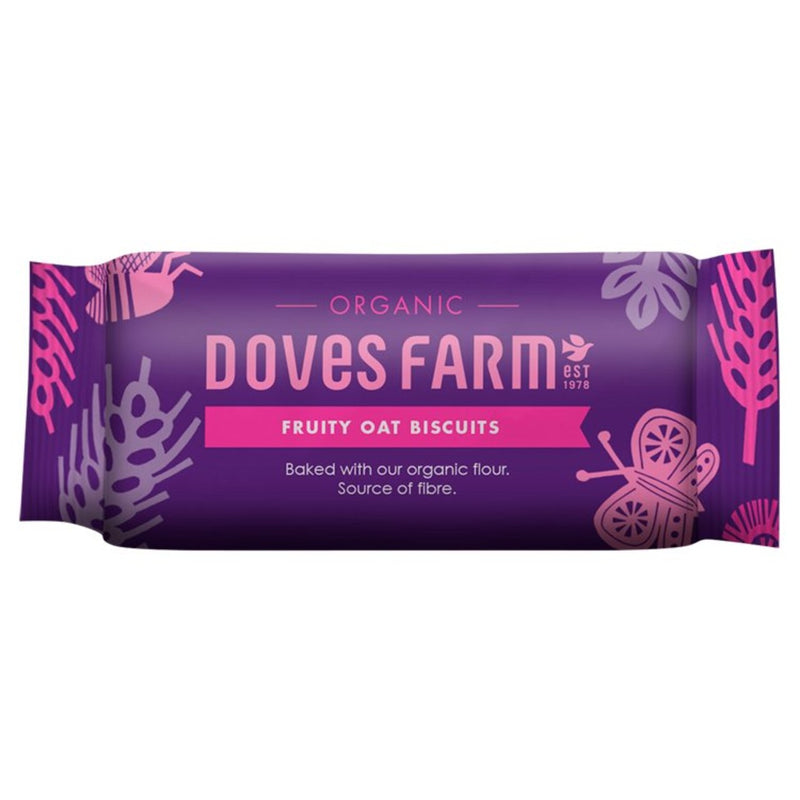 Doves Farm შვრიის ორცხობილა ხილით, 200 გრ