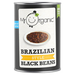 Mr Organic ბრაზილიური სტილის შავი ლობიო, 400 გრ