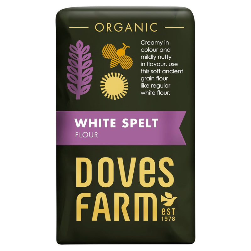 Doves Farm ორგანული თეთრი სპელტის ფქვილი, 1 კგ