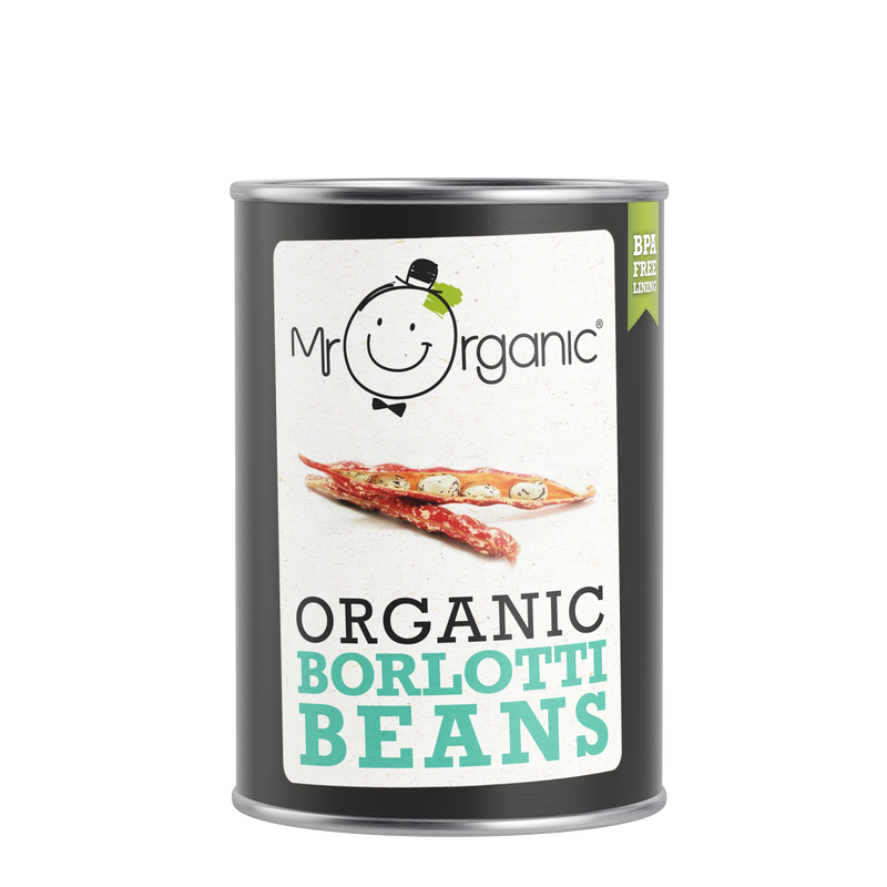 Mr Organic ორგანული "ბორლოტი" ლობიო, 400 გრ