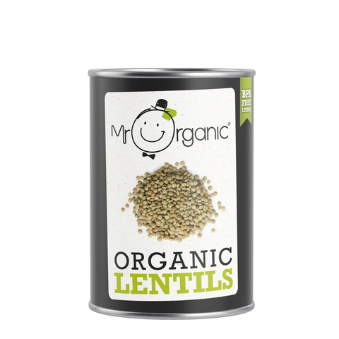 Mr Organic ორგანული მოხარშული ოსპი, 400 გრ