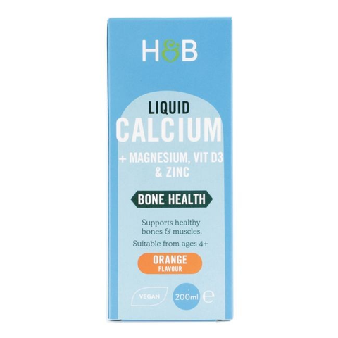 Holland & Barrett თხევადი კალციუმი, 200 მლ