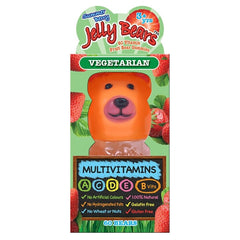 Jelly Bears მულტივიტამინები ბავშვებისთვის, 60 საღეჭი დათუნია