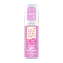 Salt of the Earth მარილის ბუნებრივი დეოდორანტი სპრეი პლეონის ყვავილი, 100 მლ