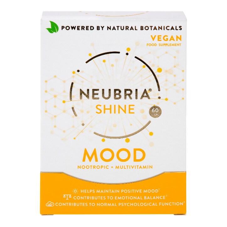 Neubria Shine Mood ვეგანური მულტივიტამინები, 60 კაფსულა