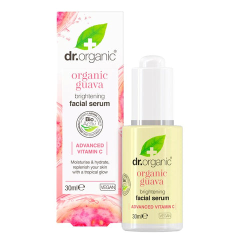 Dr Organic გუავას სახის შრატი, 30 მლ