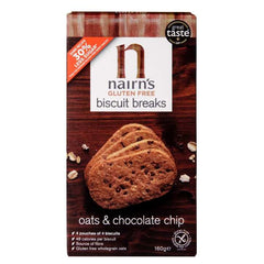 Nairn's უგლუტენო ორცხობილა შოკოლადით, 160 გრ