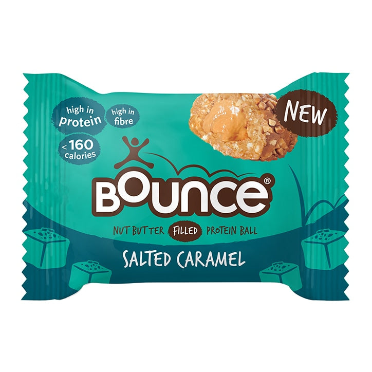 Bounce მარილიანი კარამელის პროტეინის ბურთი, 35 გრ