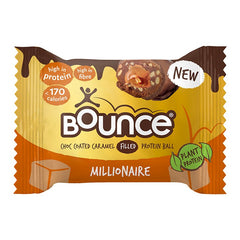 Bounce შოკოლადის და კარამელის პროტეინის ხემსი, 40 გრ