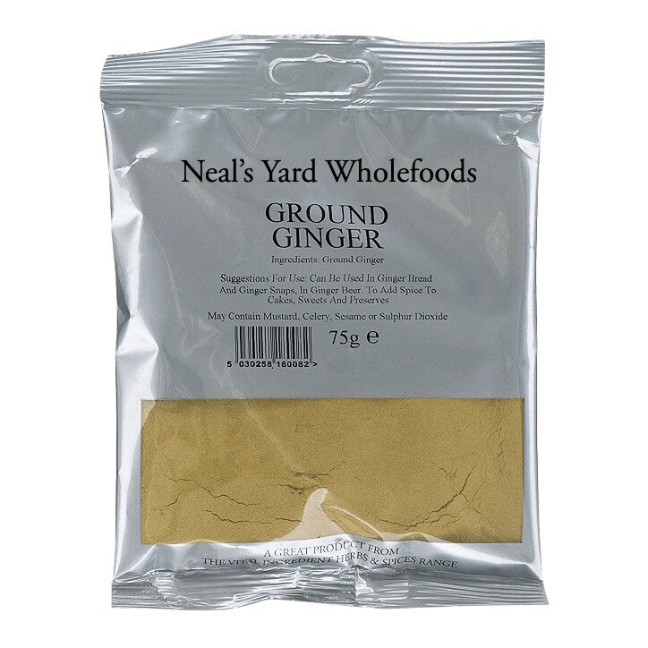 Neal's Yard Wholefoods დაფქვილი ჯინჯერი, 75 გრ