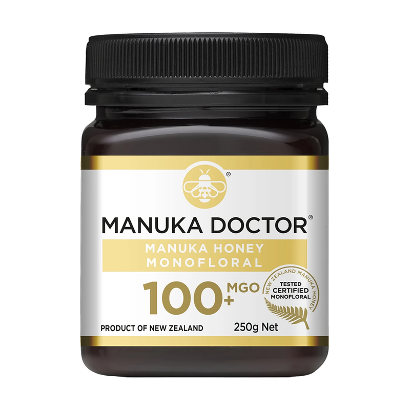 Manuka Doctor მანუკას თაფლი  MGO 100+, 250 გრ