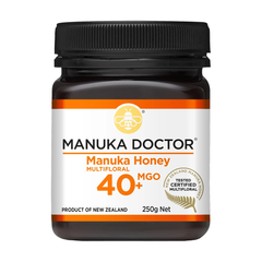 Manuka Doctor მანუკას თაფლი MGO 40+, 250 გრ