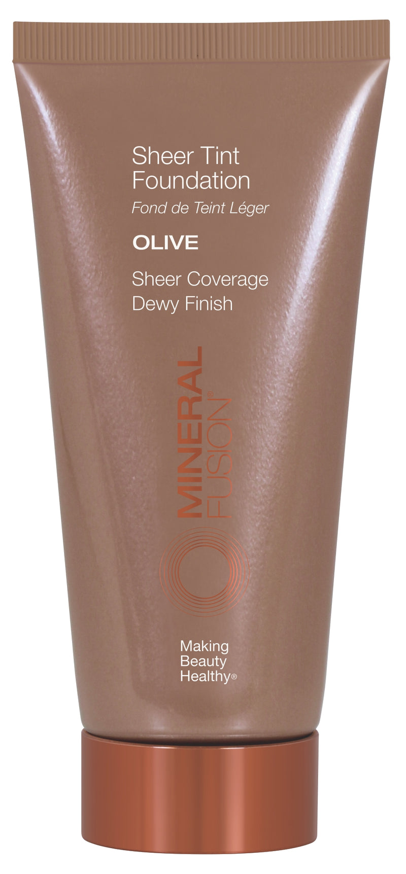 Mineral Fusion კანის ბაზა გამჭირვალე ეფექტი "Olive", 54 მლ