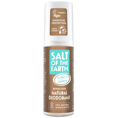 Salt of the Earth მარილის ბუნებრივი დეოდორანტი სპრეი, ჯინჯერი და ჟასმინი 100 მლ
